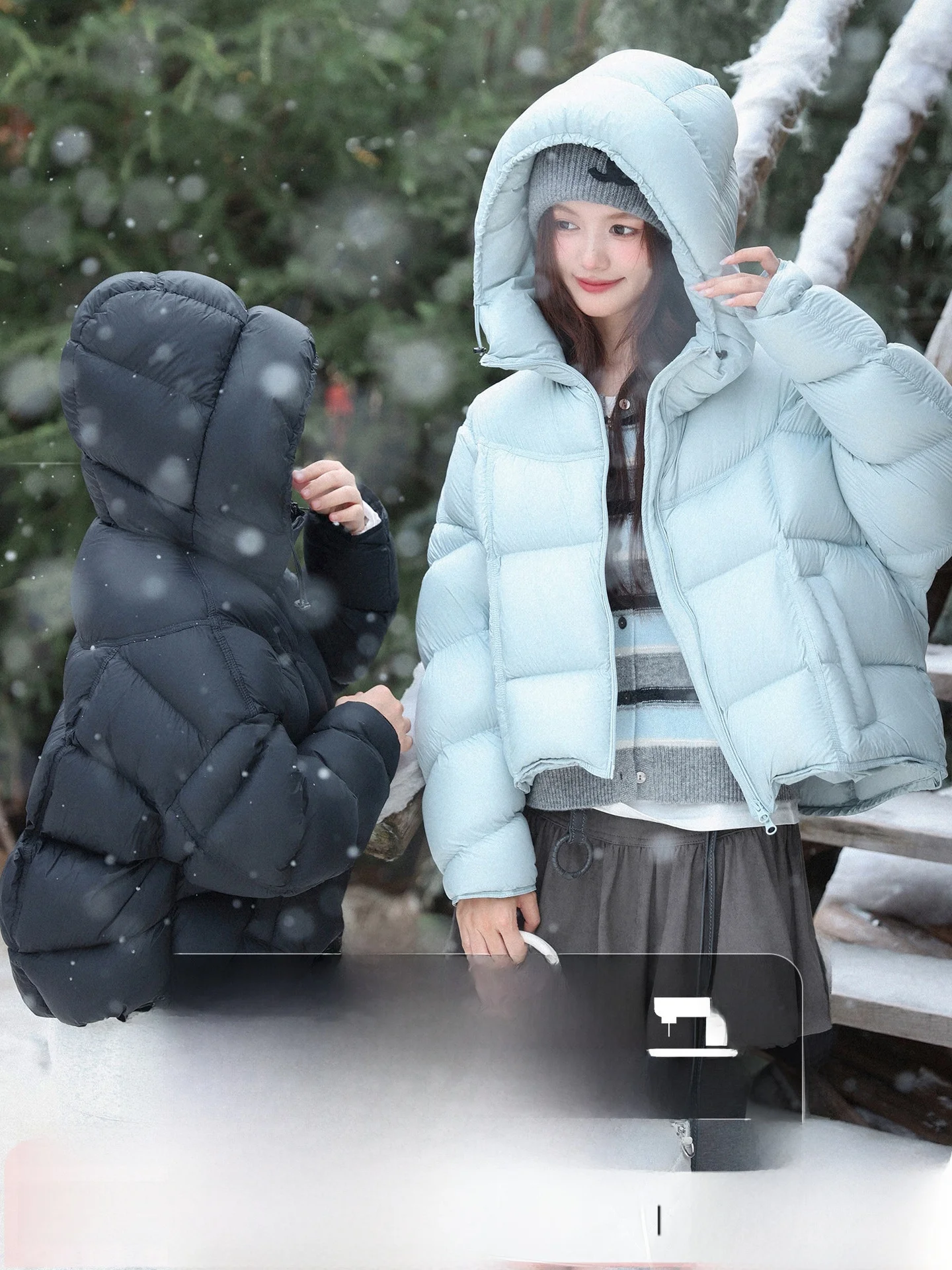 Peaches Are Ripe 95 White Du down Padded Jaet with Hood ort Lightweight Warm Tee-Proof Autumn Winter New Sle Women'...
Peaches Are Ripe 95 White Du down Padded Jaet with Hood ort Lightweight Warm Tee-Proof Autumn Winter New Sle Women'...