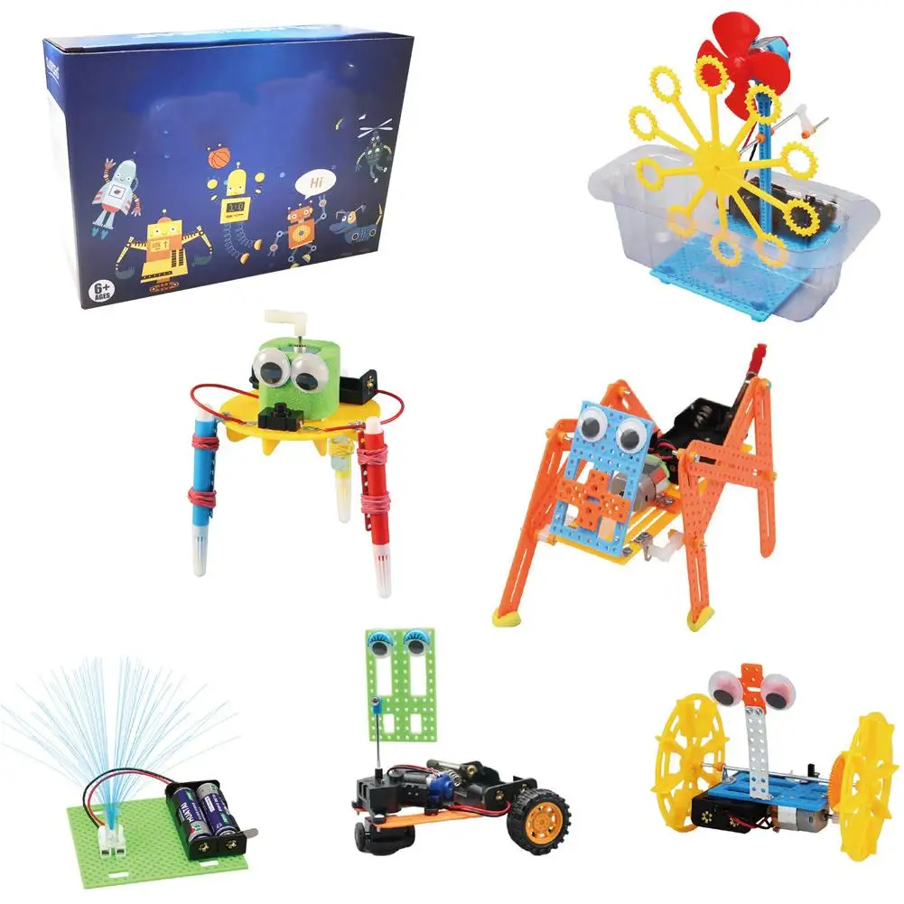 DIY Doodle Robot Technology 3D Модель-головоломка Эксперимент Игрушка Деревянный научный комплект для девочек и мальчиков Вторичные научные эксперименты
DIY Doodle Robot Technology 3D Модель-головоломка Эксперимент Игрушка Деревянный научный комплект для девочек и мальчиков Вторичные научные эксперименты