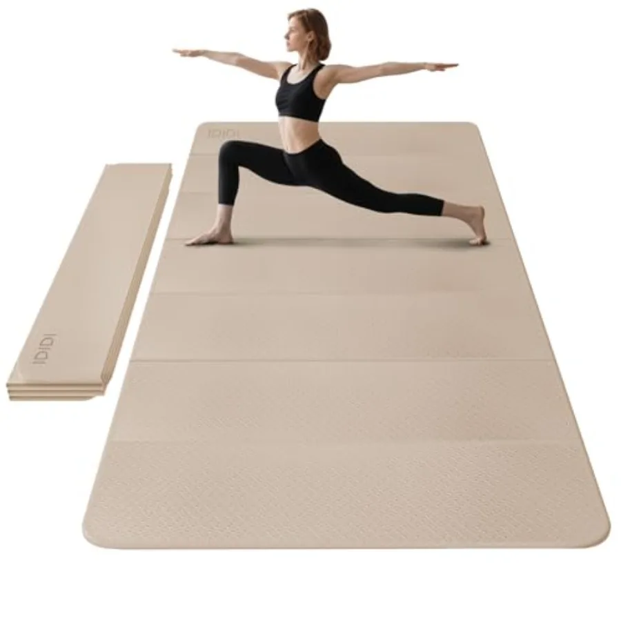Foldable Yoga Mat Extra Thick and Large 74.0" x 47.2" x 0.4",Double-Sided Non-Slip Lightweight Fitness and Pilates Mat, 10mm Th
Foldable Yoga Mat Extra Thick and Large 74.0" x 47.2" x 0.4",Double-Sided Non-Slip Lightweight Fitness and Pilates Mat, 10mm Th