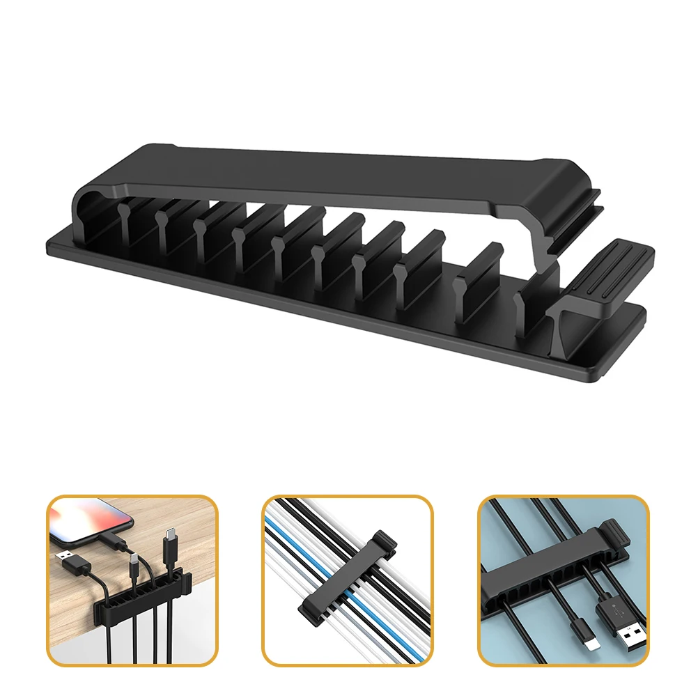 4 Pcs Wire Holder Cord Management Organizer Folder Desk Cable for Appliance Plastic Cables
4 Pcs Wire Holder Cord Management Organizer Folder Desk Cable for Appliance Plastic Cables