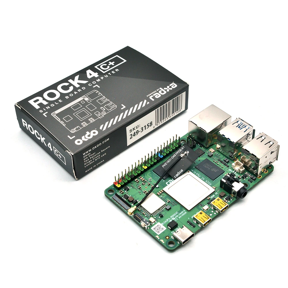 Hot Sale ROCK 4 Model C Single Board Computer Rockchip RK3399-T Compatible with official Raspberry Pi 4GB Display
Hot Sale ROCK 4 Model C Single Board Computer Rockchip RK3399-T Compatible with official Raspberry Pi 4GB Display
