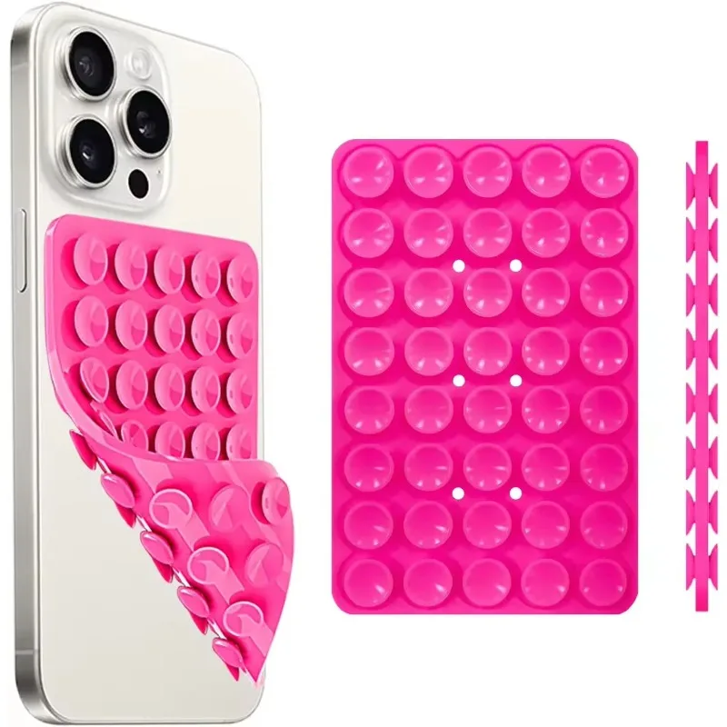 Silicone Suction Cup Phone Case Mount Double Sided Hands-Free Strong Grip Holder for Selfies and Videos for ios Android
Silicone Suction Cup Phone Case Mount Double Sided Hands-Free Strong Grip Holder for Selfies and Videos for ios Android