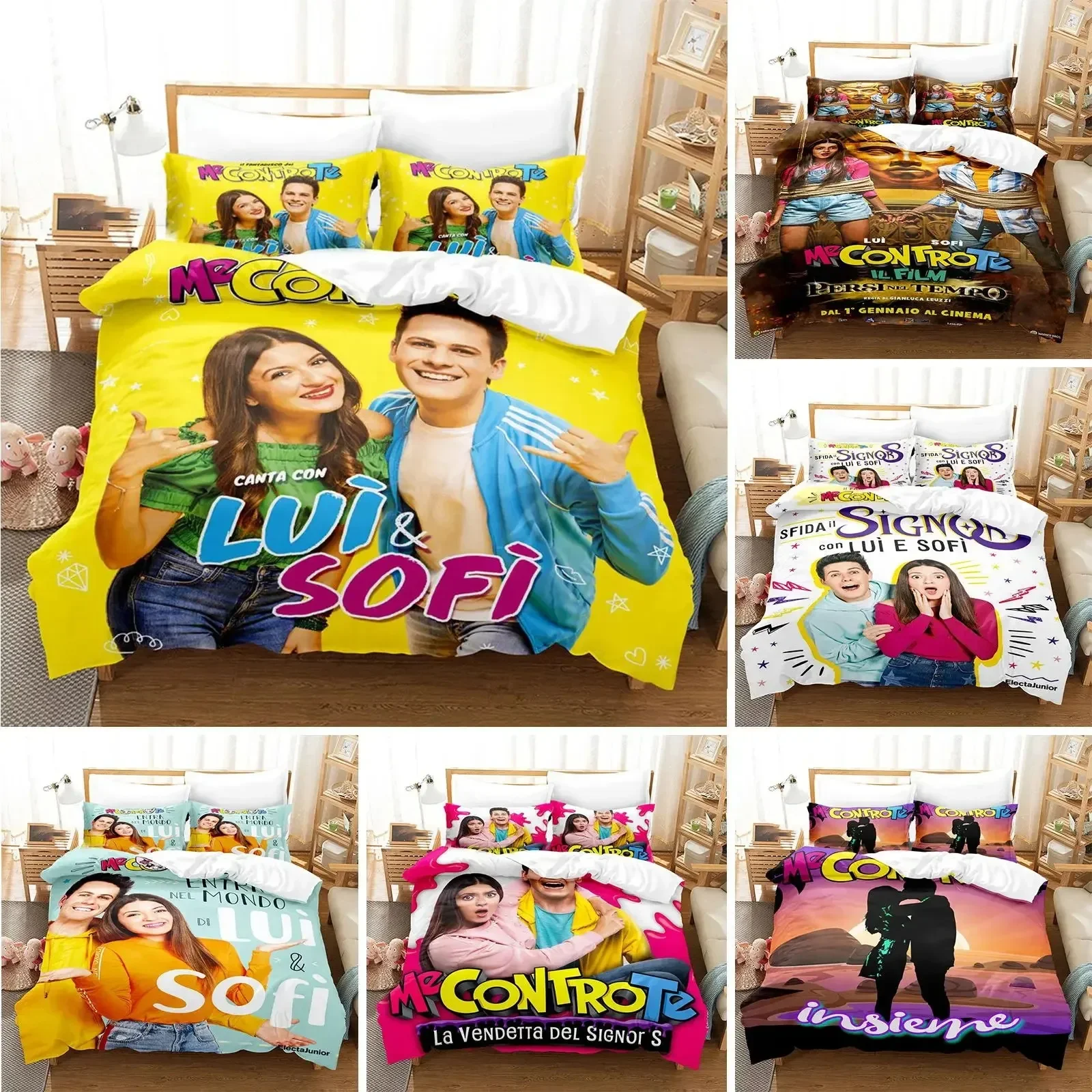 3D Printed Me Contro Te Bedding Set Ensemble Group Duvet Cover Double Twin Full Queen King Adult Kids Bedclothes Quilt Cover
3D Printed Me Contro Te Bedding Set Ensemble Group Duvet Cover Double Twin Full Queen King Adult Kids Bedclothes Quilt Cover