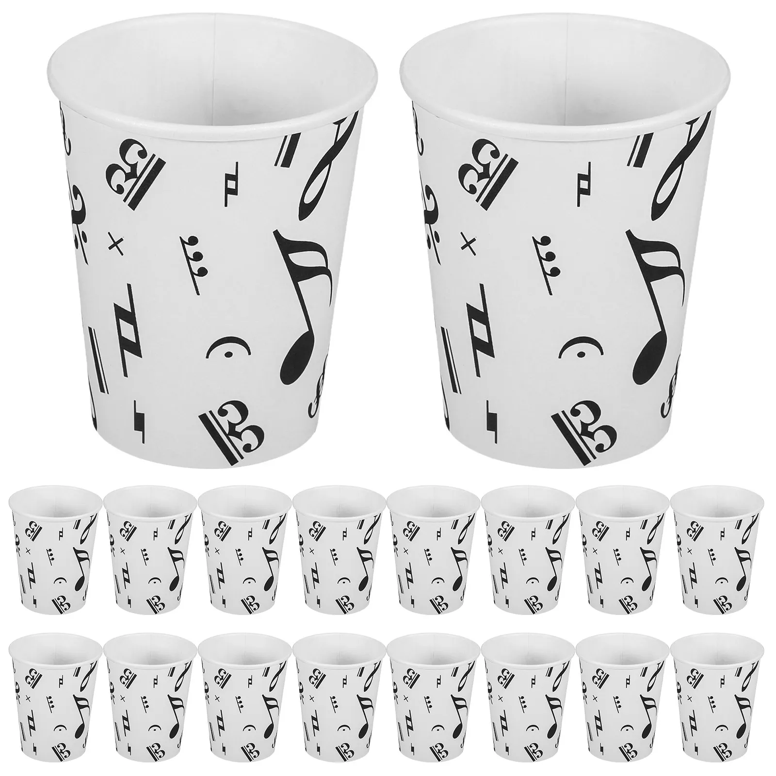 50pcs 250ml Coffee Tea Cups Drinking Mugs Music Note Disposable Paper Cups For Party Drinks Beverage Cocktail Juice cups
50pcs 250ml Coffee Tea Cups Drinking Mugs Music Note Disposable Paper Cups For Party Drinks Beverage Cocktail Juice cups