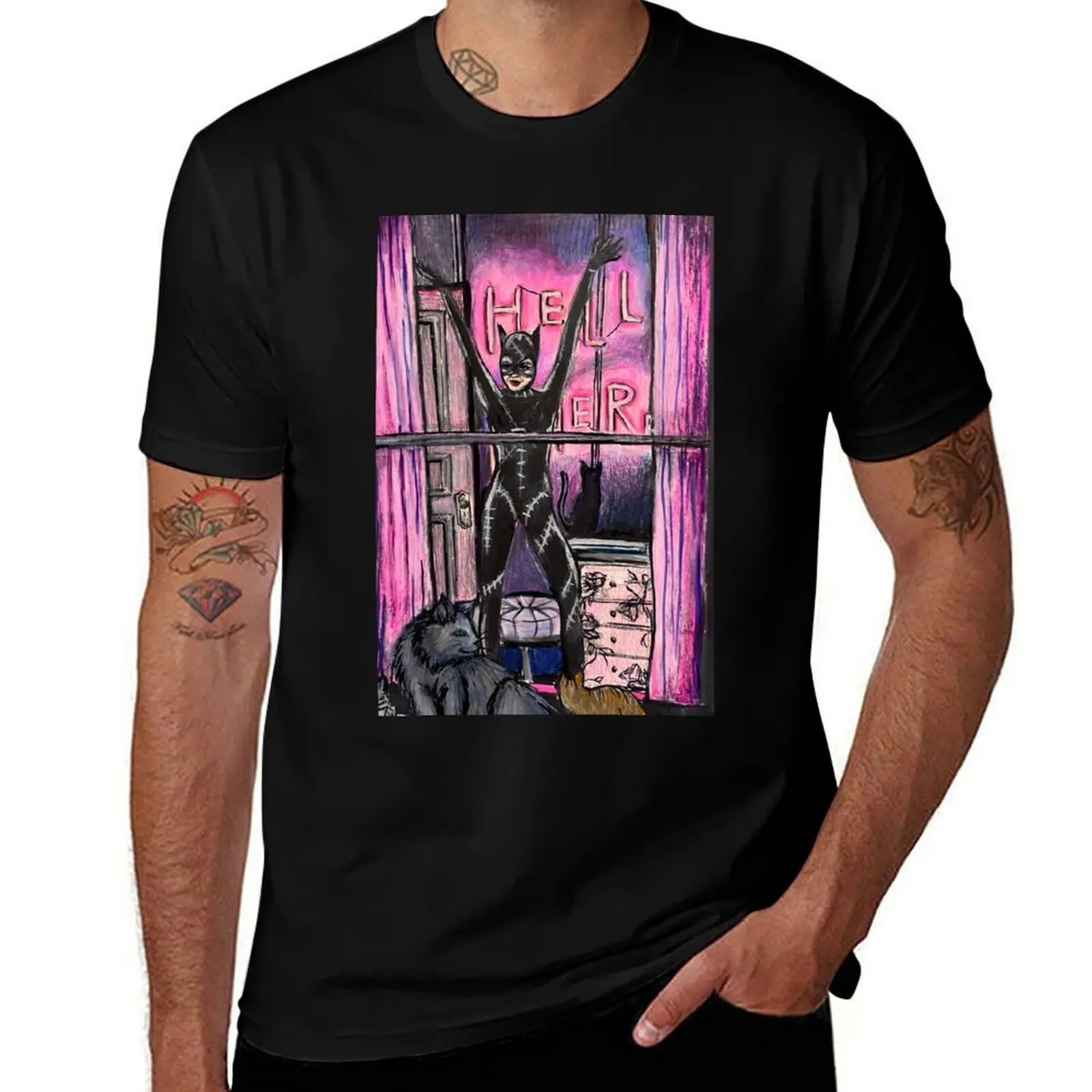 Cat Woman T-Shirt new edition oversized t shirt kawaii clothes vintage graphic tee outfits for men
Cat Woman T-Shirt new edition oversized t shirt kawaii clothes vintage graphic tee outfits for men