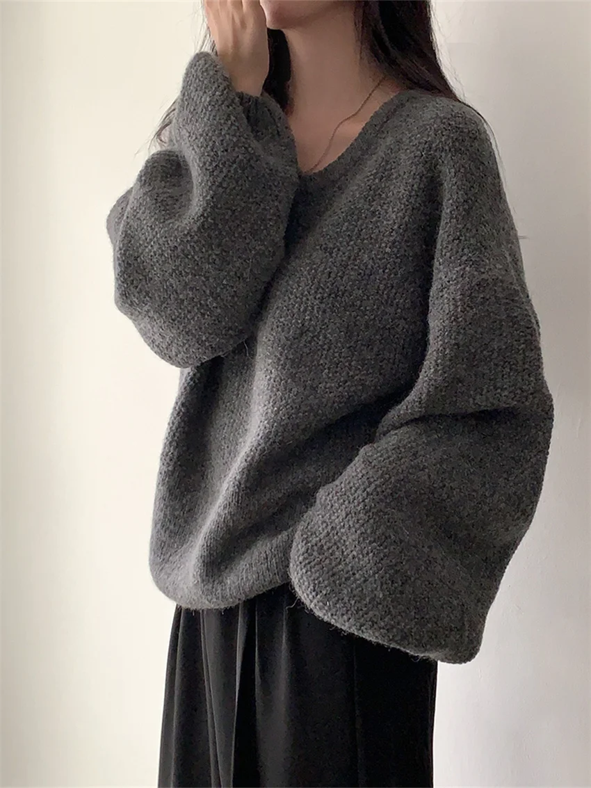 Женский вязаный свитер с V-образным вырезом Alien Kitty, повседневный Свободный пуловер в офисном стиле, осень 2024
Женский вязаный свитер с V-образным вырезом Alien Kitty, повседневный Свободный пуловер в офисном стиле, осень 2024