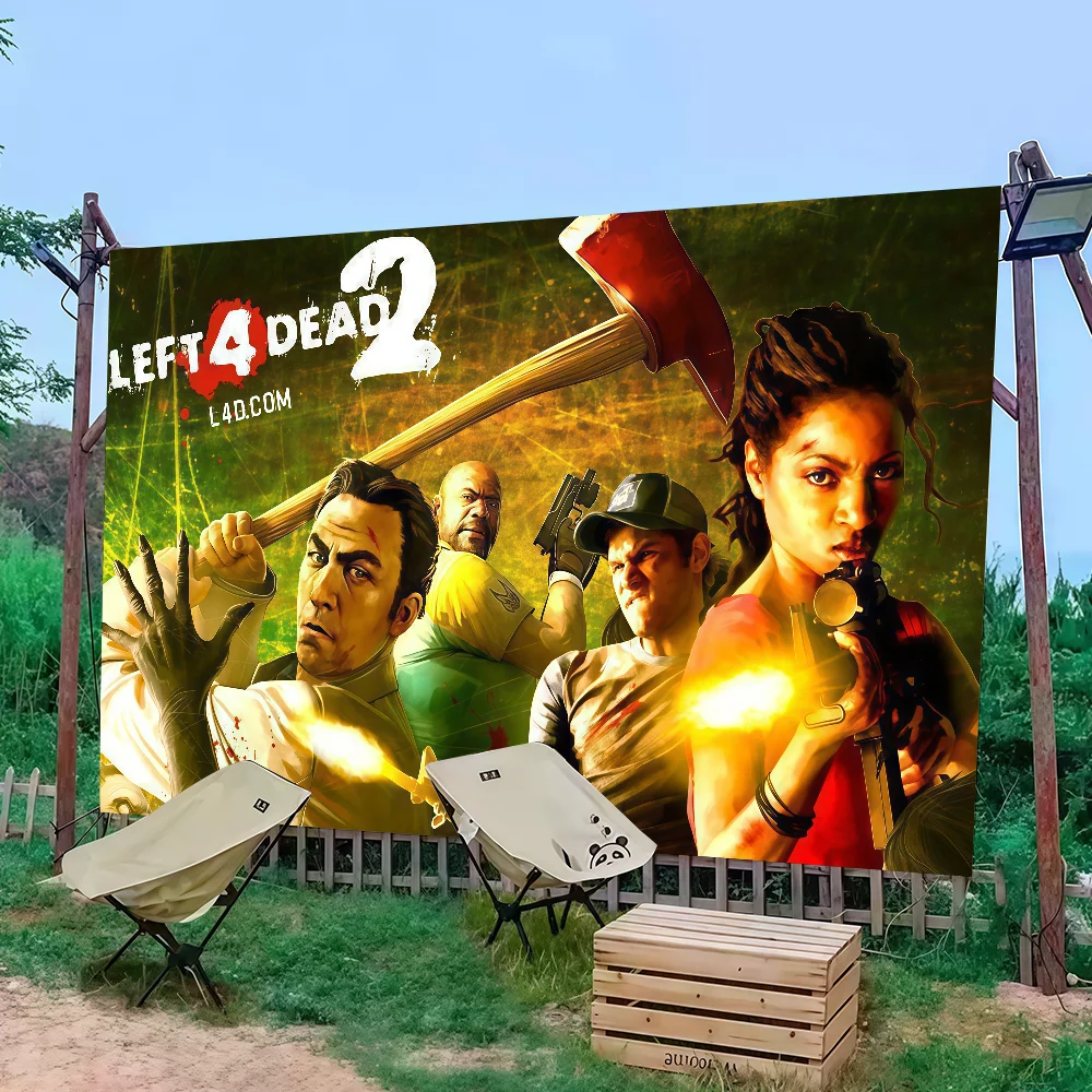 Game L-Left 4 D-Dead 2 Flag Decoration Outdoor Picnic Party Home Camping Party Art Hanging Banner
Game L-Left 4 D-Dead 2 Flag Decoration Outdoor Picnic Party Home Camping Party Art Hanging Banner