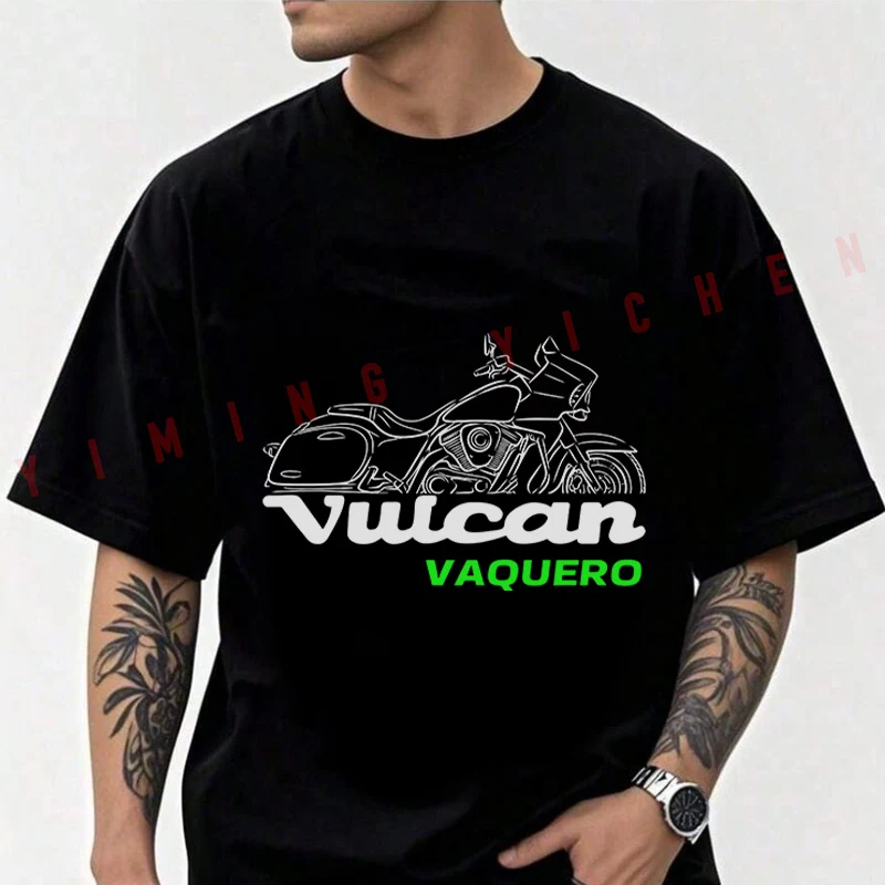 Vulcan 1700 Vaquero Motor Men's Fashion T-shirt Moto Cotton Casual Summer Comfortable Short Sleeve Tops
Vulcan 1700 Vaquero Motor Men's Fashion T-shirt Moto Cotton Casual Summer Comfortable Short Sleeve Tops