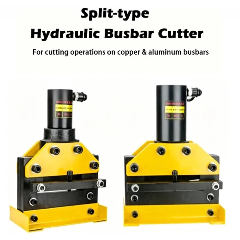 Split Hydraulic Busbar Processing Machine Integrated Bending Cutting Equipment for Copper Aluminum Row Work (customized)
Split Hydraulic Busbar Processing Machine Integrated Bending Cutting Equipment for Copper Aluminum Row Work (customized)