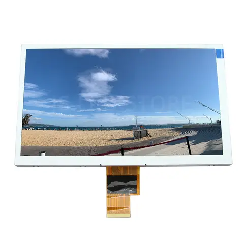 New ZJ080NA-08A 8 inch LCD Display 1024*600 LVDS 60pins Brightness 500 cd/m²