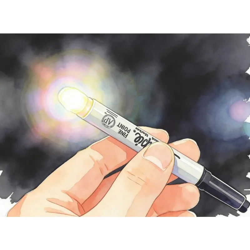 Ultimate Flash Sharpie Magia Tricks Instant Light Flash & Silk Vanishing Gimmick Stage & Close-Up Magic Props for Magicians Fun
Ultimate Flash Sharpie Magia Tricks Instant Light Flash & Silk Vanishing Gimmick Stage & Close-Up Magic Props for Magicians Fun