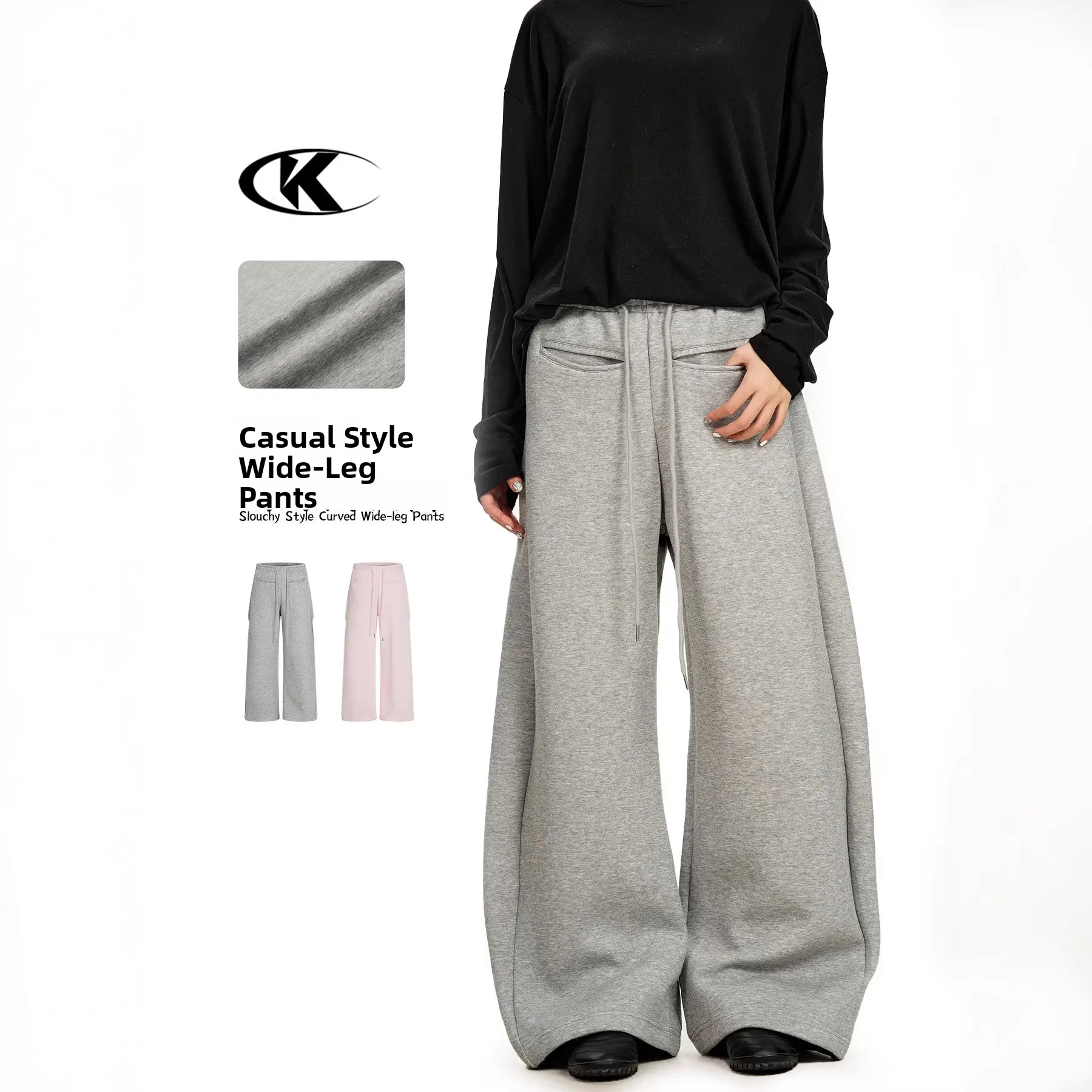 American Retro Men's And Women's Loose Casual Sports Pants Harem Pants Drapey Straight Leg Comfortable Leisure Trousers
American Retro Men's And Women's Loose Casual Sports Pants Harem Pants Drapey Straight Leg Comfortable Leisure Trousers