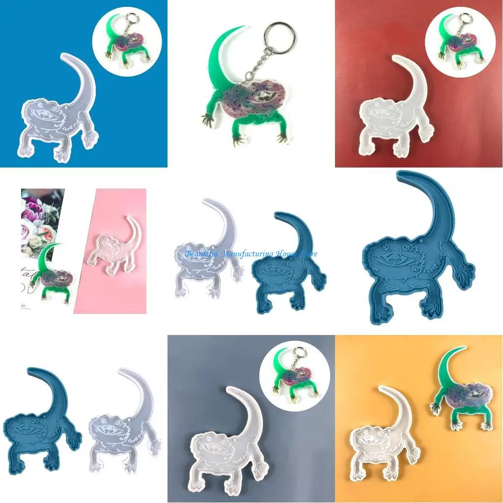 E56A силиконовая форма в форме ящерицы для ручной работы, сделай сам, брелок для ключей, кулон, форма для украшения торта, для
E56A силиконовая форма в форме ящерицы для ручной работы, сделай сам, брелок для ключей, кулон, форма для украшения торта, для