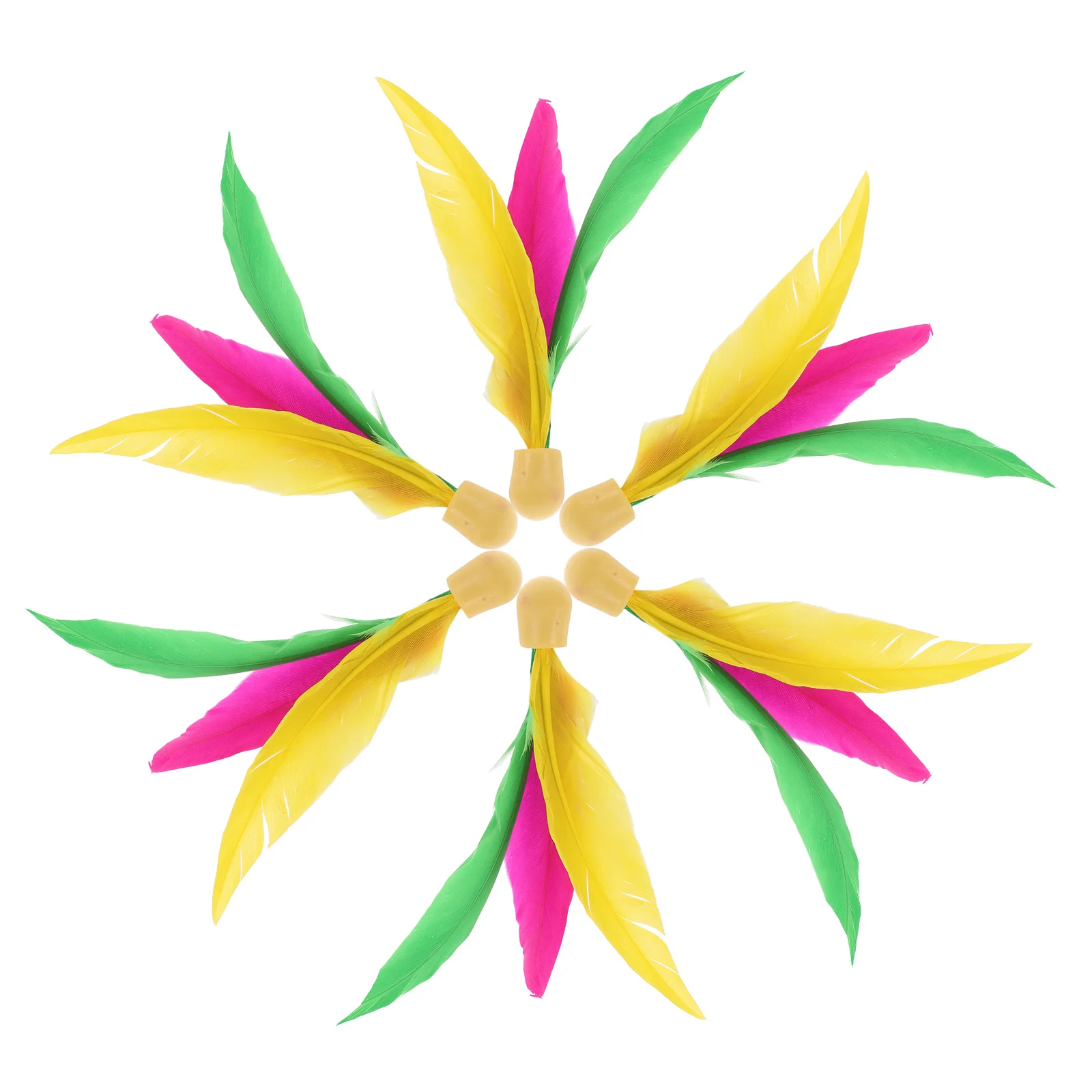 6Pcs High Elastic Shuttlecock Rubber Head Long Replacement Birdies for Outdoor Paddle Game Backyard Entertainment
6Pcs High Elastic Shuttlecock Rubber Head Long Replacement Birdies for Outdoor Paddle Game Backyard Entertainment