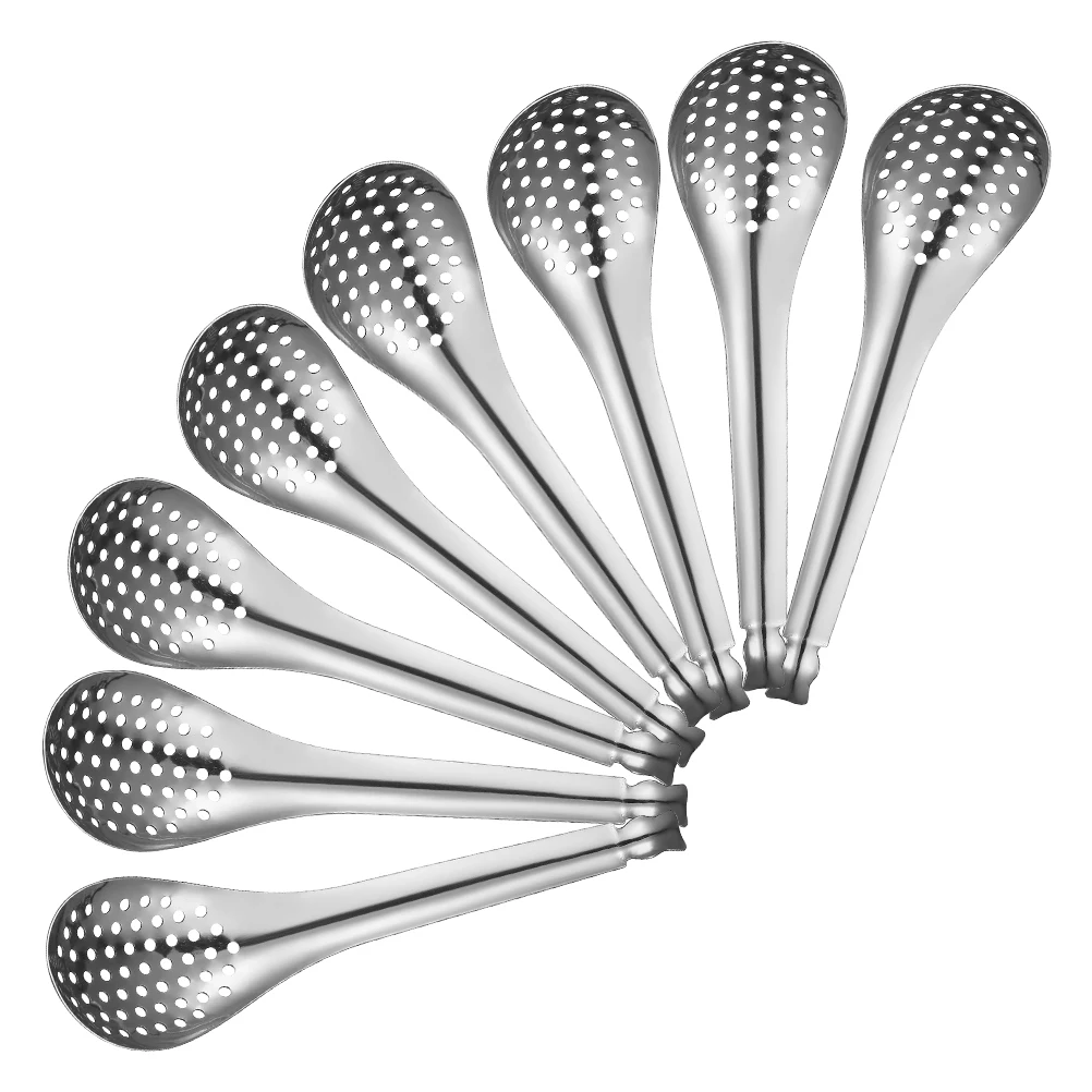 8 Pcs Spoon Stainless Steel Kitchen Utensils Colander Spoons Stainless Steel Slotted Condiment Serving Utensils Sieve Cooking
8 Pcs Spoon Stainless Steel Kitchen Utensils Colander Spoons Stainless Steel Slotted Condiment Serving Utensils Sieve Cooking
