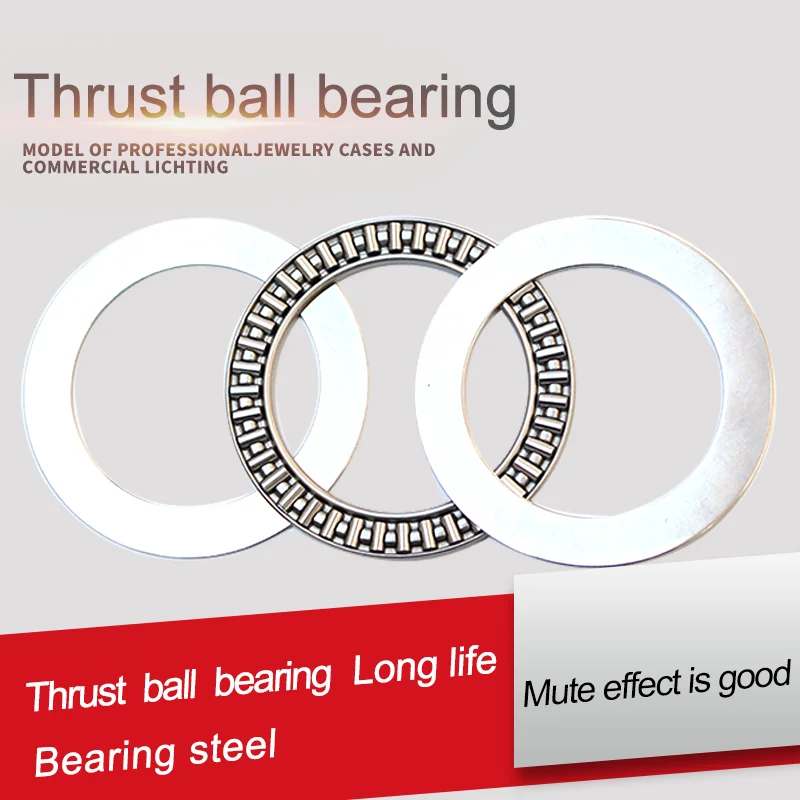 Plane thrust needle roller bearing AXK0515 + 2As 889015 inner diameter 5 outer diameter 15 height 4mm
Plane thrust needle roller bearing AXK0515 + 2As 889015 inner diameter 5 outer diameter 15 height 4mm