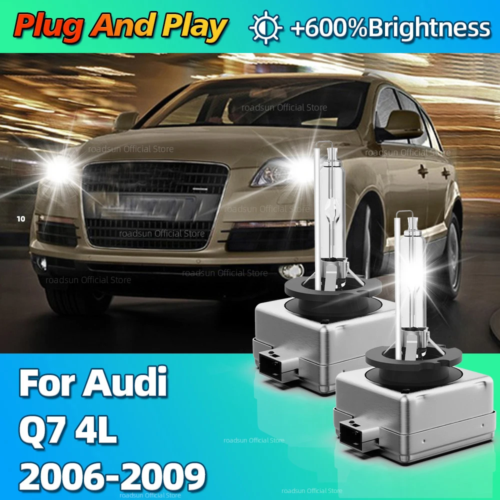 35W Upgraded Xenon HID Headlight Bulbs For Audi Q7 4L 2006 2007 2008 2009 6000K Headlamp Replacement Plug-N-Play
35W Upgraded Xenon HID Headlight Bulbs For Audi Q7 4L 2006 2007 2008 2009 6000K Headlamp Replacement Plug-N-Play