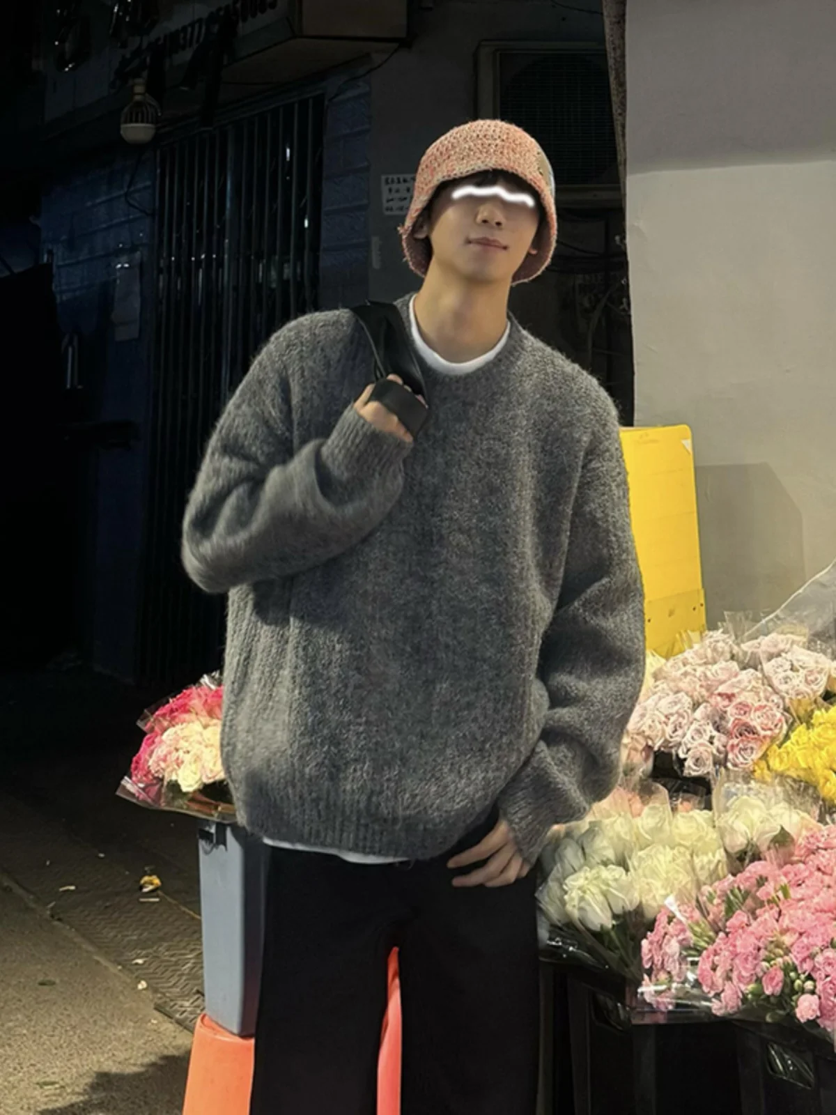 ay round Ne Knitwear Men's Spring Autumn Sle American Trendy Lazy Knitted irt High-End College Sle Haome Jaet
ay round Ne Knitwear Men's Spring Autumn Sle American Trendy Lazy Knitted irt High-End College Sle Haome Jaet