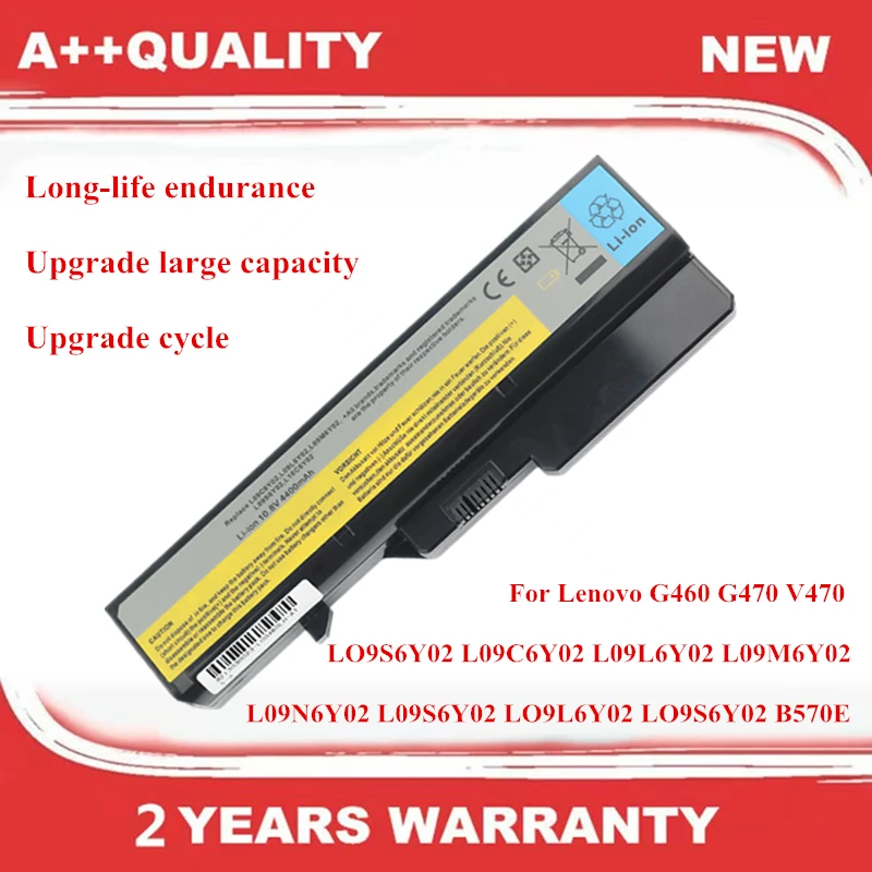 New G460 battery LO9S6Y02 L09C6Y02 L09L6Y02 L09M6Y02 L09N6Y02 L09S6Y02 LO9L6Y02 LO9S6Y02 B570E battery For Lenovo G460 G470 V470
New G460 battery LO9S6Y02 L09C6Y02 L09L6Y02 L09M6Y02 L09N6Y02 L09S6Y02 LO9L6Y02 LO9S6Y02 B570E battery For Lenovo G460 G470 V470