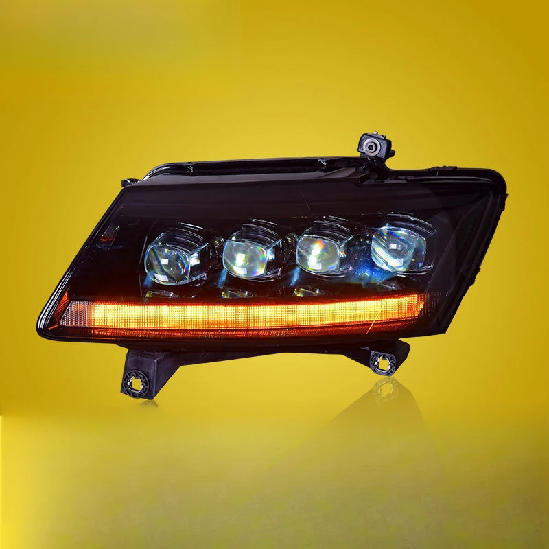 For Audi Q5 2010-2018 - Modified Headlight Assembly Left & Right Pair Set, LED DRL, Sequential Turn Signal & LED Projector Headl
For Audi Q5 2010-2018 - Modified Headlight Assembly Left & Right Pair Set, LED DRL, Sequential Turn Signal & LED Projector Headl