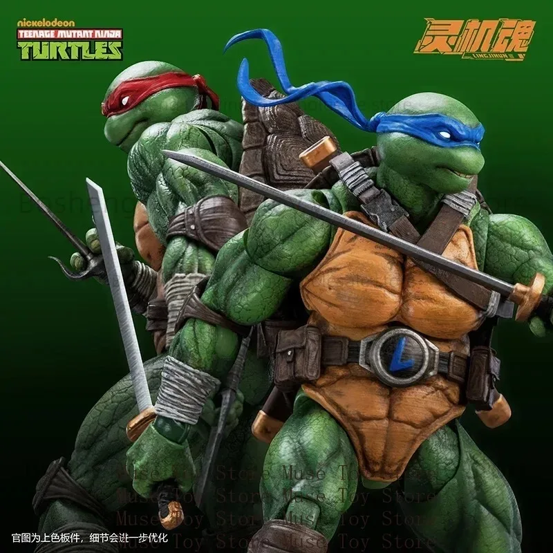 LING JIHUN Ninja Turtles Raphael Leonardo TMNT 1/12 Action Figures Toy Gift Collection 【 Presale 2025 Q3 】
LING JIHUN Ninja Turtles Raphael Leonardo TMNT 1/12 Action Figures Toy Gift Collection 【 Presale 2025 Q3 】