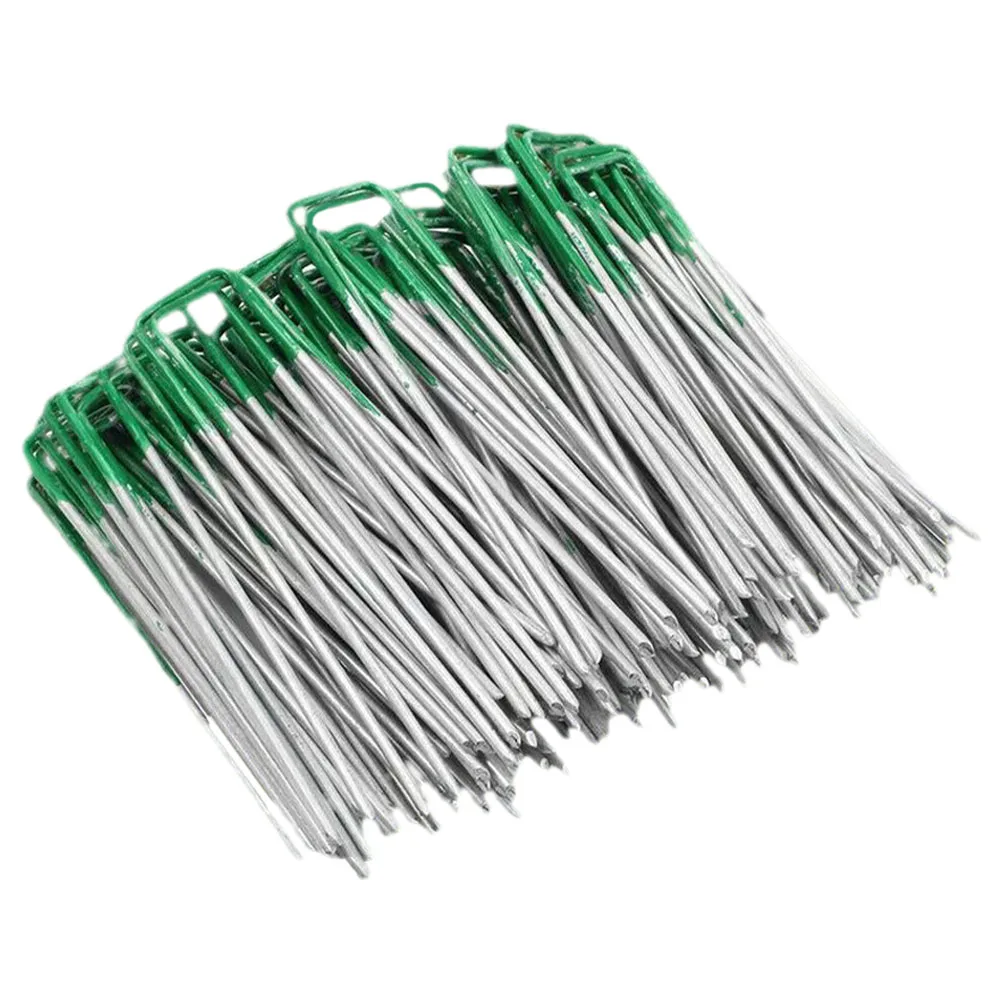 50pcs Nails U Shaped Ground Stakes Lawn Fixing Nail Gardening Pegs Turf Fixing Tent Accessories Reusable Outdoor
50pcs Nails U Shaped Ground Stakes Lawn Fixing Nail Gardening Pegs Turf Fixing Tent Accessories Reusable Outdoor