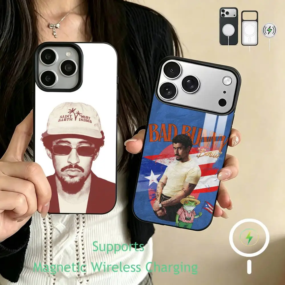 Bad Bunny Art Phone Case For iPhone17,16,15,14,13,12,11 Plus,Pro Supports Magnetic Wireless Charging
Bad Bunny Art Phone Case For iPhone17,16,15,14,13,12,11 Plus,Pro Supports Magnetic Wireless Charging