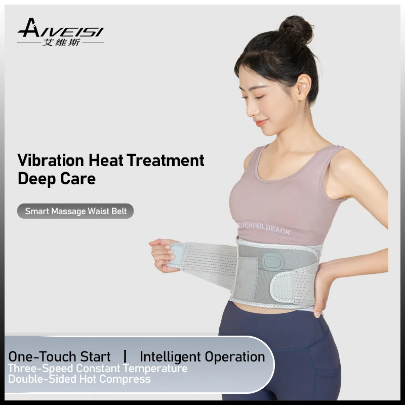 Aiveisi Waist Massager Electric Lumbar Heating Massage Belt Multi-Gear Adjustment Portable Heat Waist Support Massage Belt Brace
Aiveisi Waist Massager Electric Lumbar Heating Massage Belt Multi-Gear Adjustment Portable Heat Waist Support Massage Belt Brace