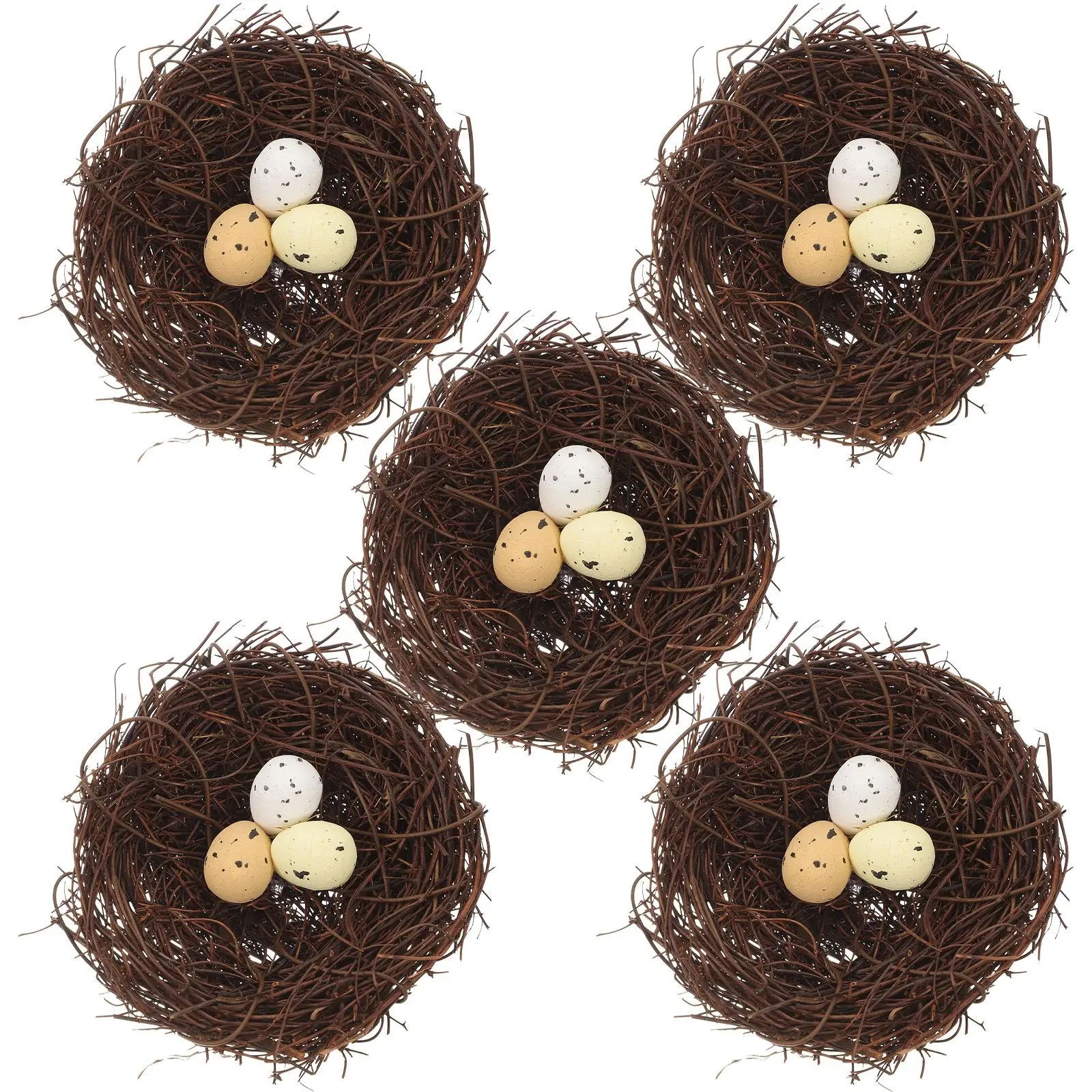 5 Pcs Table Decor Fake Bird Nest Egg for DIY Succulent Mini Landscape Resin Model Resin Bird Nest Garden Home nament
5 Pcs Table Decor Fake Bird Nest Egg for DIY Succulent Mini Landscape Resin Model Resin Bird Nest Garden Home nament
