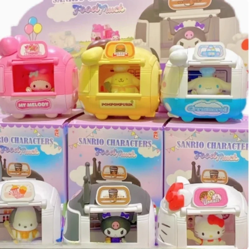 Anime Sanrio Gourmet Mobile Food Truck Kuromi My Melody Hello Kitty Figures Desktop Model Decoration Children Birthday Gifts Toy
Anime Sanrio Gourmet Mobile Food Truck Kuromi My Melody Hello Kitty Figures Desktop Model Decoration Children Birthday Gifts Toy