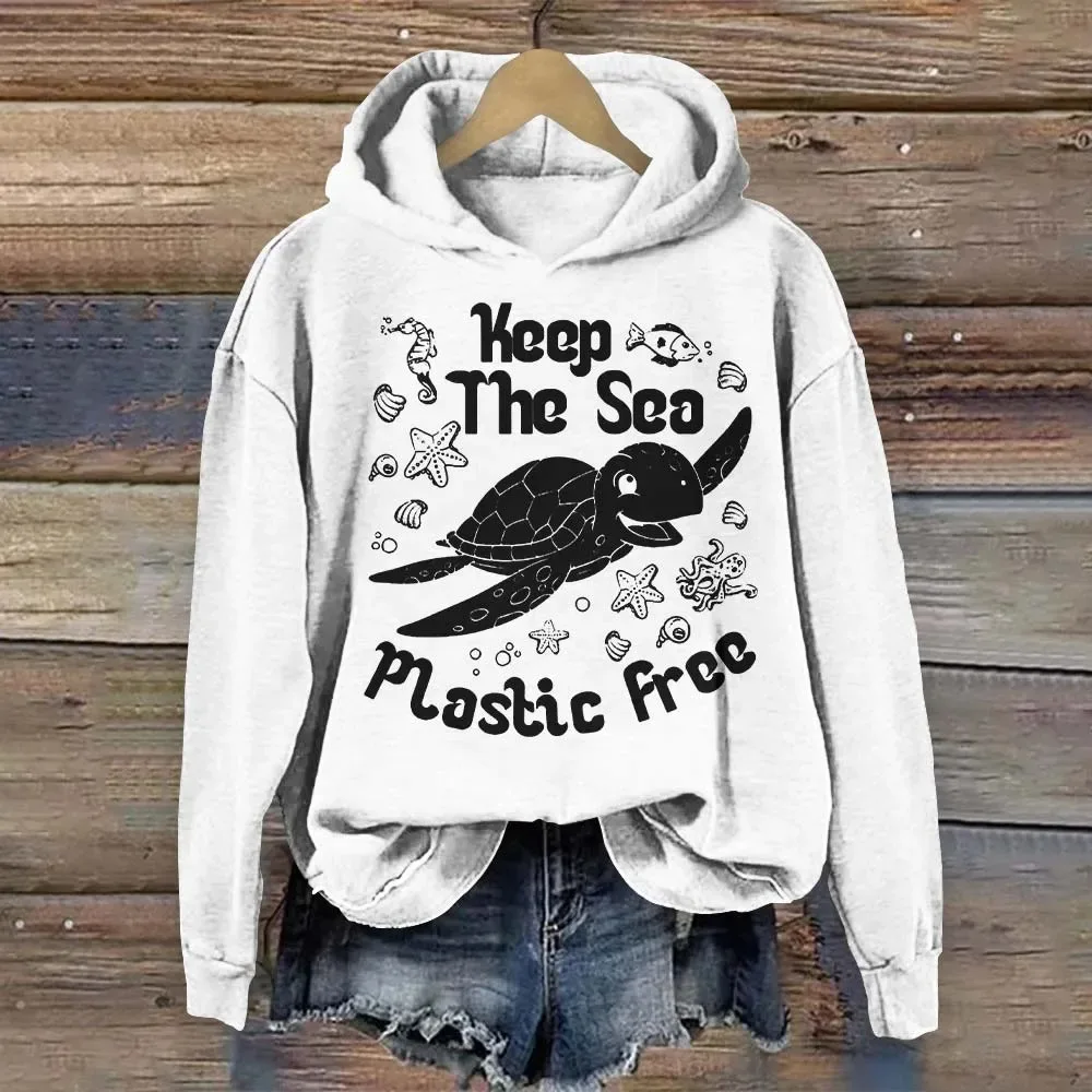 Hoodies Sweatshirts Printed Crewneck Sea Turtles Ocean Protecting Marine Animals Casual Sports Streetwear Women Men Clothing
Hoodies Sweatshirts Printed Crewneck Sea Turtles Ocean Protecting Marine Animals Casual Sports Streetwear Women Men Clothing