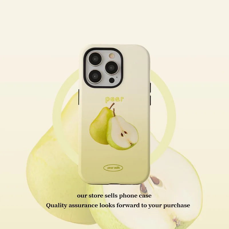 Fruit Green Gradient Pear Cartoon Phone Case for IPHONE 16 15 PRO MAX 14 13 12 11 XR XS SE Acrylic TPU Two in One Phone Cases
Fruit Green Gradient Pear Cartoon Phone Case for IPHONE 16 15 PRO MAX 14 13 12 11 XR XS SE Acrylic TPU Two in One Phone Cases