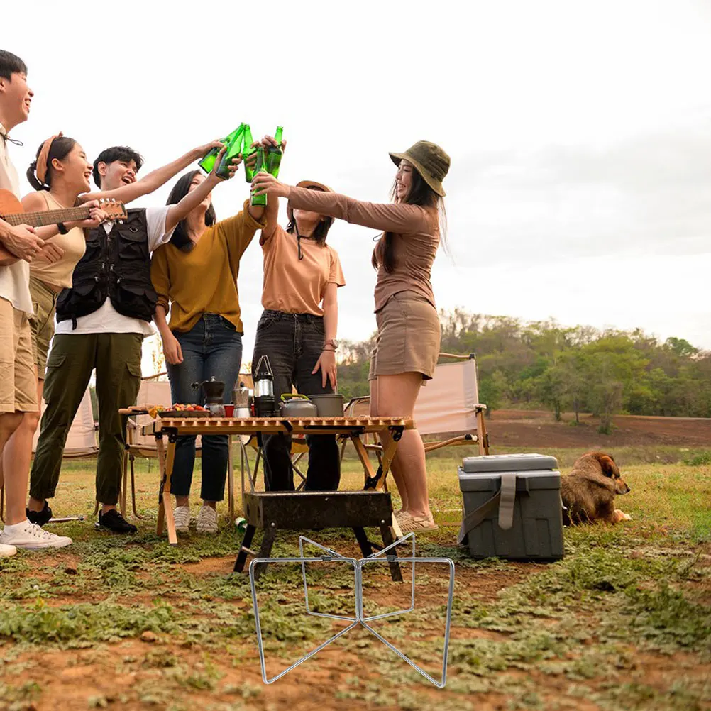 Foldable Camping Case Stand Stainless Steel Insulated Cooler Holder Portable Picnic Box Rack Outdoor Storage Frame For Hiking
Foldable Camping Case Stand Stainless Steel Insulated Cooler Holder Portable Picnic Box Rack Outdoor Storage Frame For Hiking