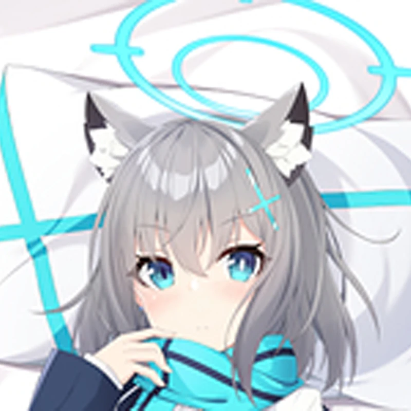 New Pattern Anime Shiroko Dakimakura Hugging Body Pillow Cover Case double-sided printing
New Pattern Anime Shiroko Dakimakura Hugging Body Pillow Cover Case double-sided printing