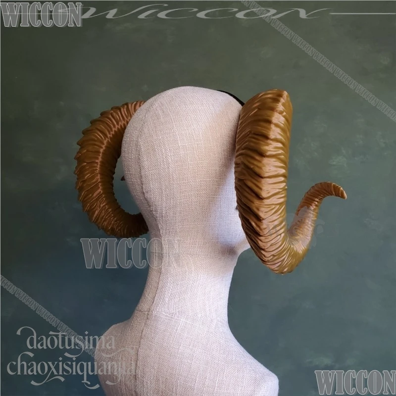 Ram Horns 3D Polylactic Acid Headwear Headband For BG3 Halloween Cosplay Anime Furry Animal Furrsuit Festival Fancy Comic Con
Ram Horns 3D Polylactic Acid Headwear Headband For BG3 Halloween Cosplay Anime Furry Animal Furrsuit Festival Fancy Comic Con