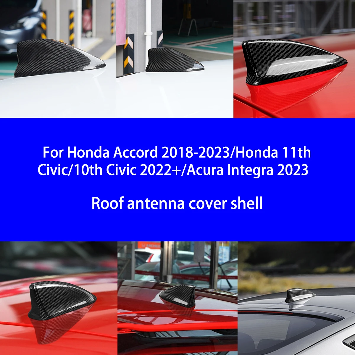 Подходит для Honda Accord/11/10-го поколения Civic/Acura Acura, сухая крышка антенны из углеродного волокна, украшение в виде ракушки
Подходит для Honda Accord/11/10-го поколения Civic/Acura Acura, сухая крышка антенны из углеродного волокна, украшение в виде ракушки