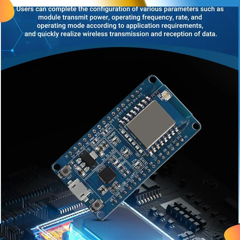 B48A Радиочастотный модуль Модуль Lora L09 Модуль беспроводной последовательной радиочастотной связи Комплект для тестирования турмесы низкой мощности
B48A Радиочастотный модуль Модуль Lora L09 Модуль беспроводной последовательной радиочастотной связи Комплект для тестирования турмесы низкой мощности