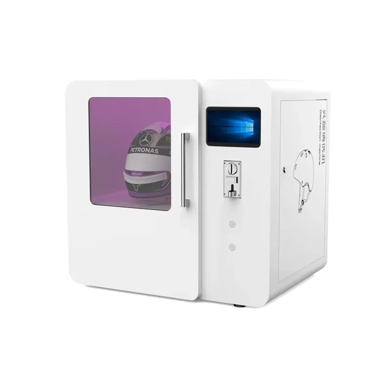 Home Helmet Machine Cleaning Motorcycle Helmet High Temperature Steam Disinfect Cleaning Vending Machine
Home Helmet Machine Cleaning Motorcycle Helmet High Temperature Steam Disinfect Cleaning Vending Machine