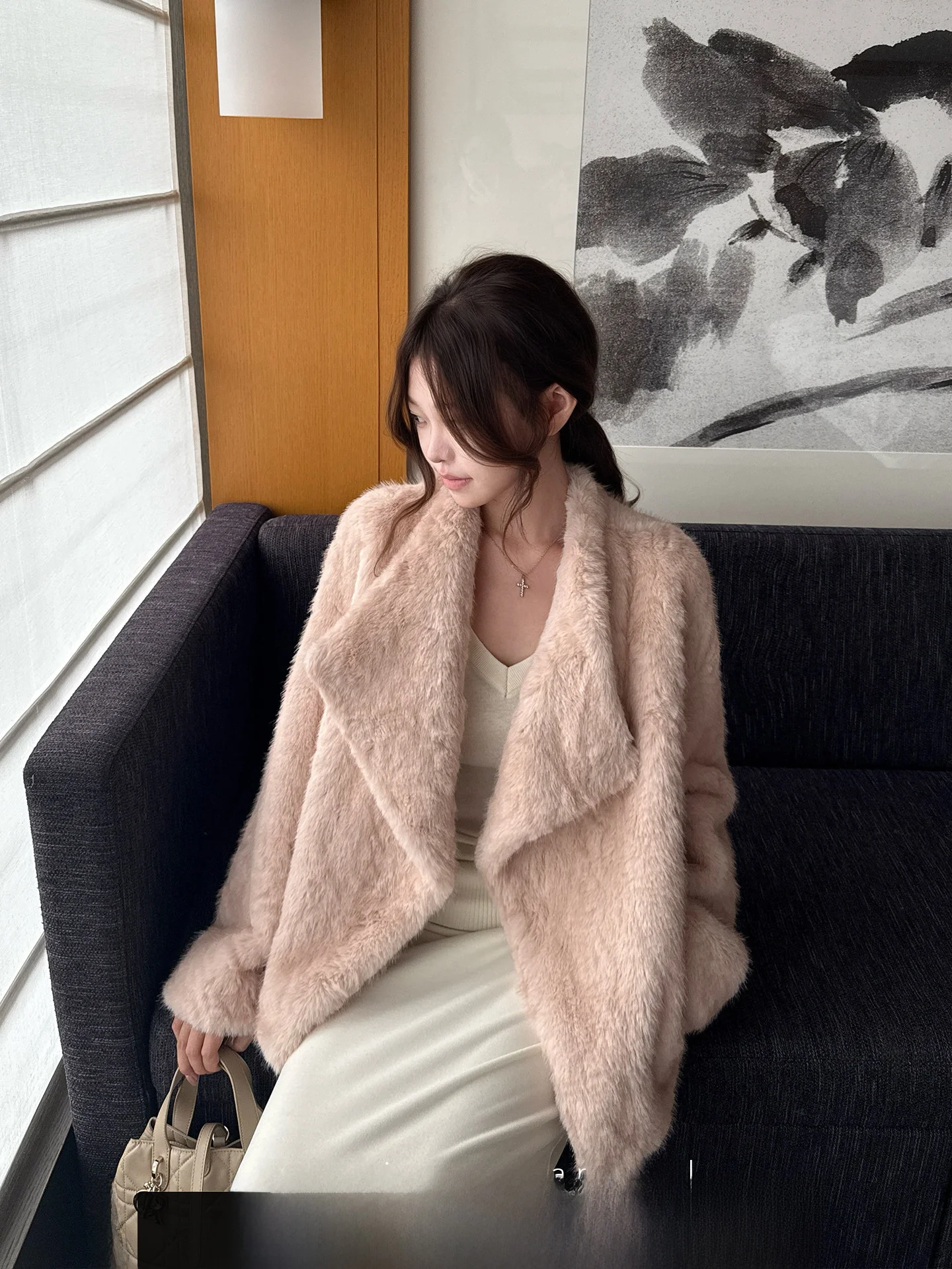 Xzichic Rabbit Fur Sensation Slimming Eco-Friendly Leather Coat Women's Turn-down Collar Fur And Leather Inteated Casual St...
Xzichic Rabbit Fur Sensation Slimming Eco-Friendly Leather Coat Women's Turn-down Collar Fur And Leather Inteated Casual St...