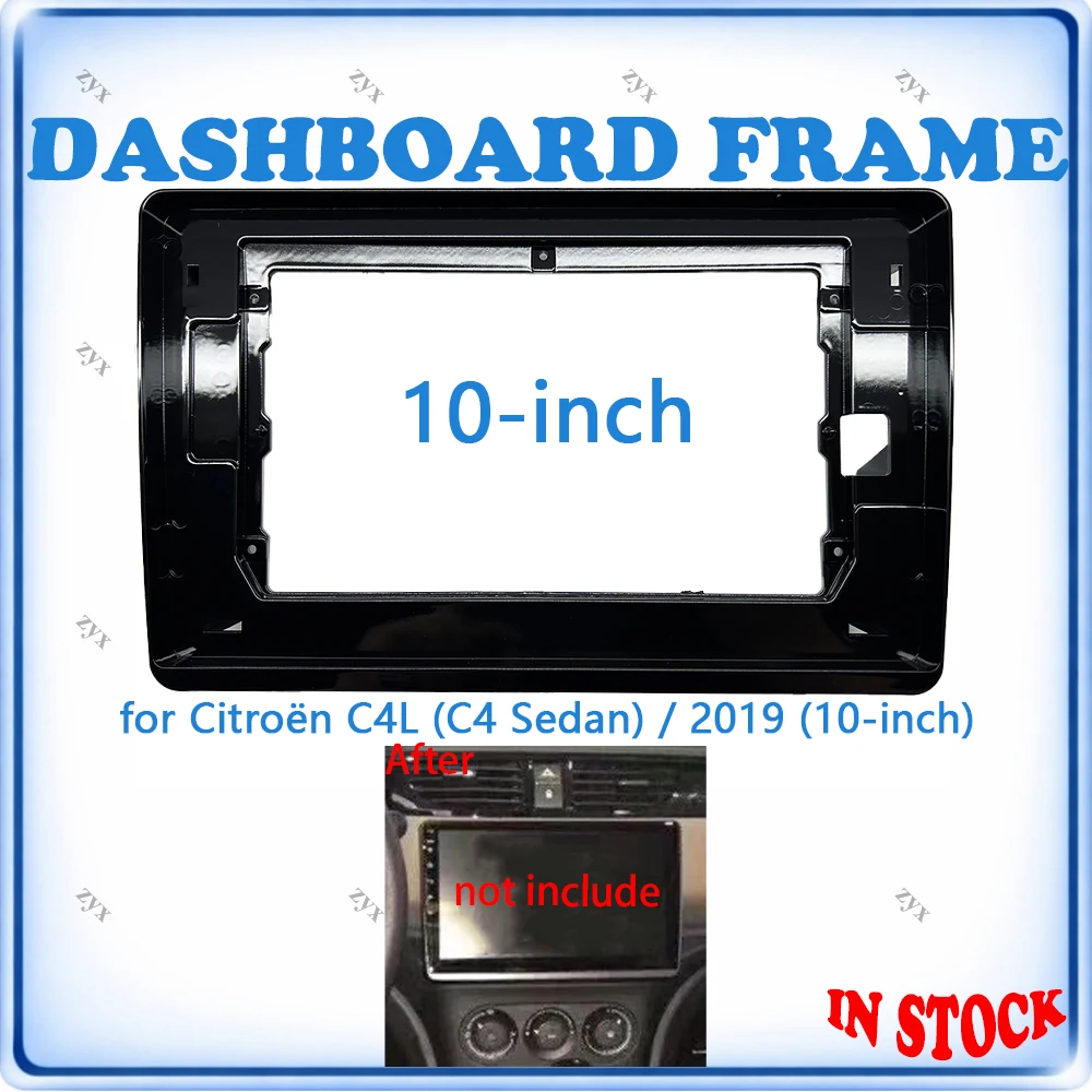 Car Radio Fascia Frame For Citroën C4L 2019 10 inch With Canbus Decoder & Wiring Harness Car Accessories Plug & Play
Car Radio Fascia Frame For Citroën C4L 2019 10 inch With Canbus Decoder & Wiring Harness Car Accessories Plug & Play