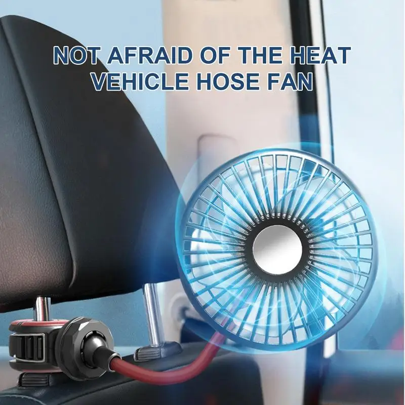 Car Passenger Fan 360 Degree Rotation Camping Fan Auto Cooling Seat Electric USB Single Head Rechargeable Personal Fan For Seat
Car Passenger Fan 360 Degree Rotation Camping Fan Auto Cooling Seat Electric USB Single Head Rechargeable Personal Fan For Seat