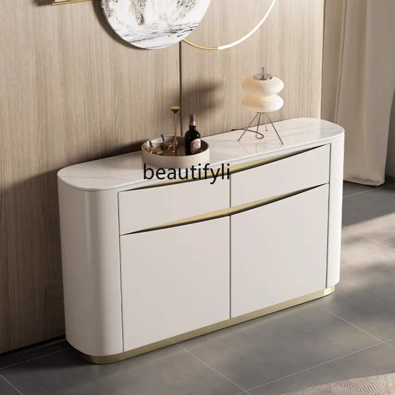 Light luxury dining side cabinet entry porch cabinet dining room storage living room bedroom sofa partition cabinet R
Light luxury dining side cabinet entry porch cabinet dining room storage living room bedroom sofa partition cabinet R