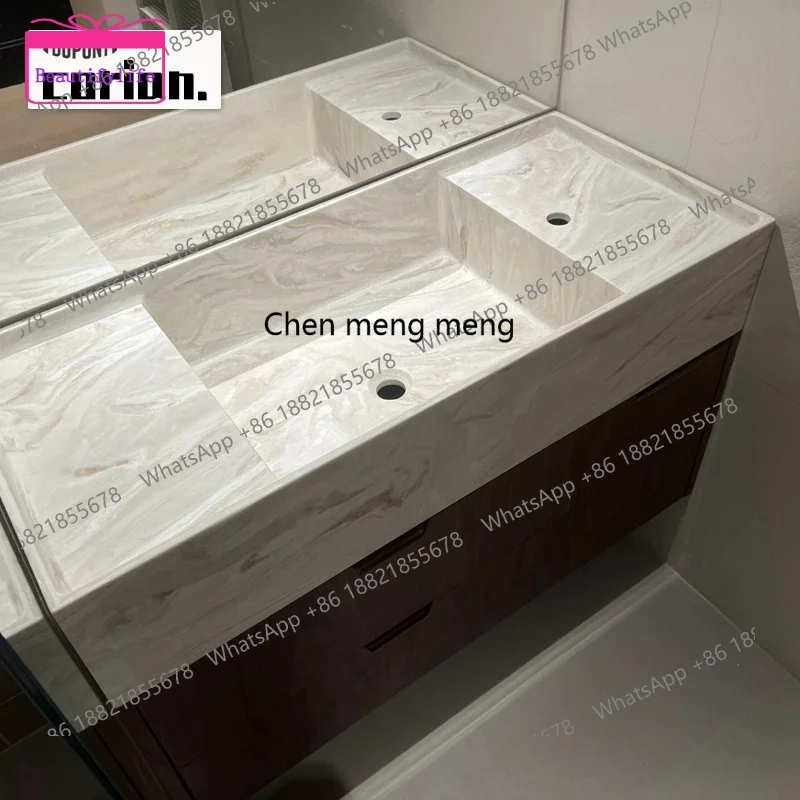 YL DuPont Corian Integrated Basin Amber Dune Bathroom Cabinet Combination Hand Wash Face Wash Table
YL DuPont Corian Integrated Basin Amber Dune Bathroom Cabinet Combination Hand Wash Face Wash Table