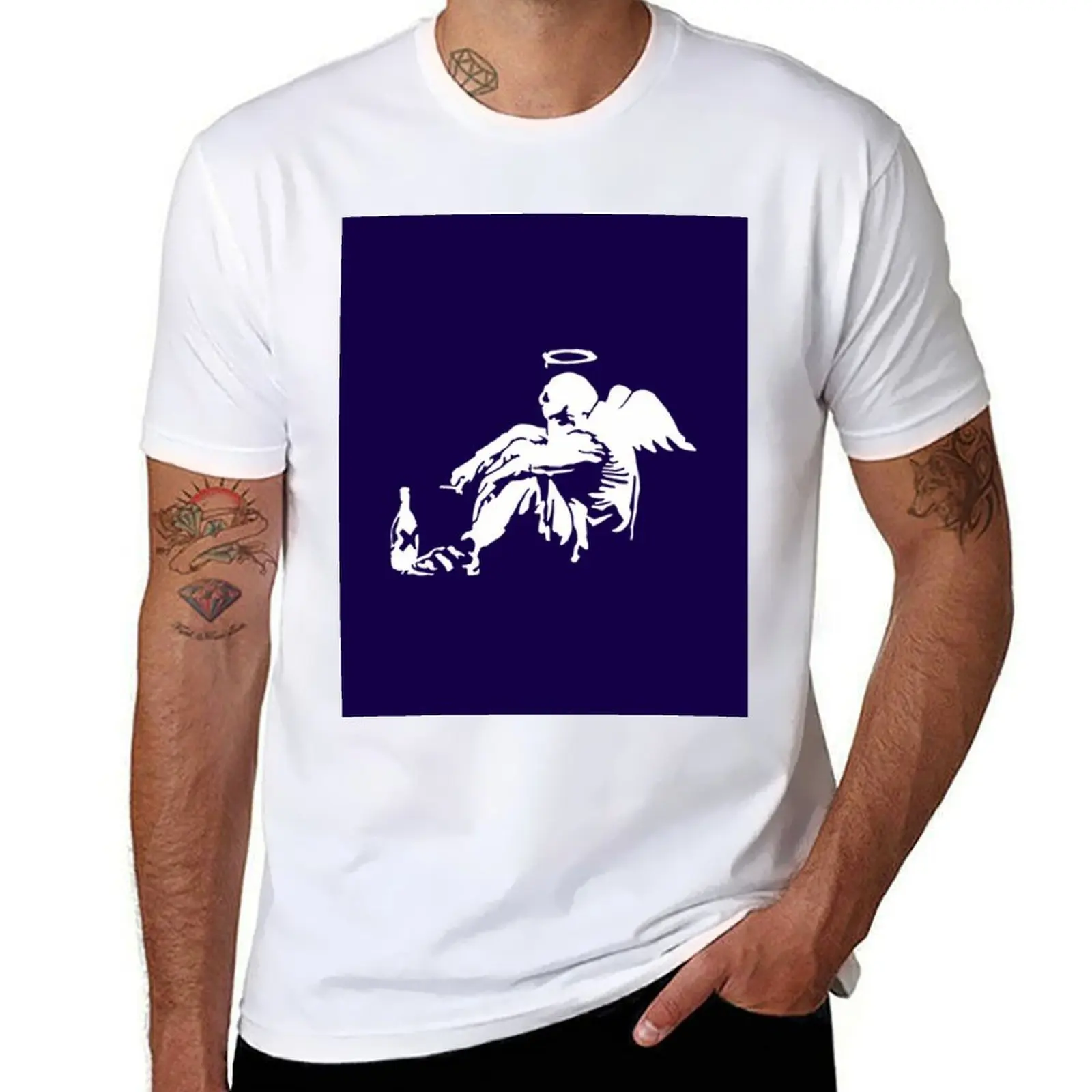 Banksy Fallen Angel T-Shirt cotton t shirt pack man t shirt luxury t shirt men 100% cotton luxury brand T-Shirt
Banksy Fallen Angel T-Shirt cotton t shirt pack man t shirt luxury t shirt men 100% cotton luxury brand T-Shirt