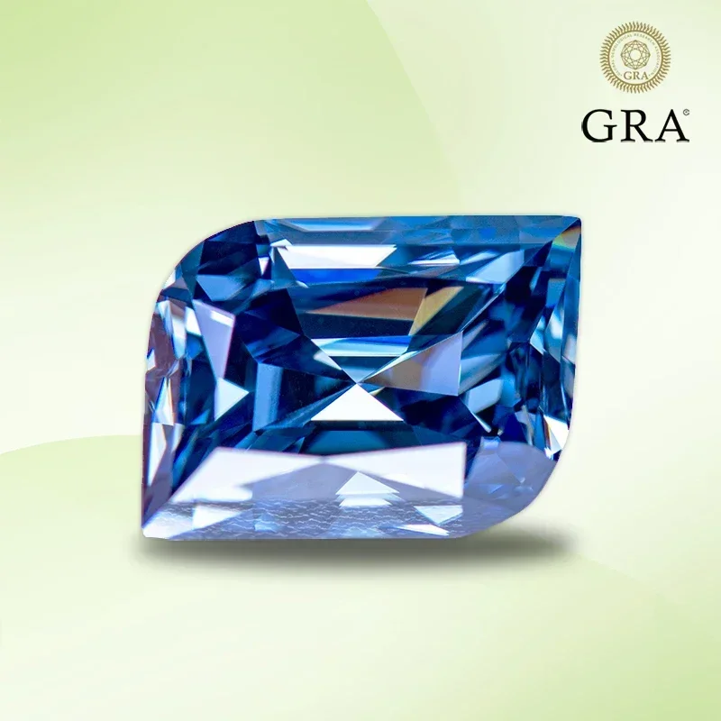 Moissanite Stone Primary Color Royal Blue Leaf Cut Gemstone Lab Grown Diamond for DIY Women Jewelry Making with GRA Ce
Moissanite Stone Primary Color Royal Blue Leaf Cut Gemstone Lab Grown Diamond for DIY Women Jewelry Making with GRA Ce