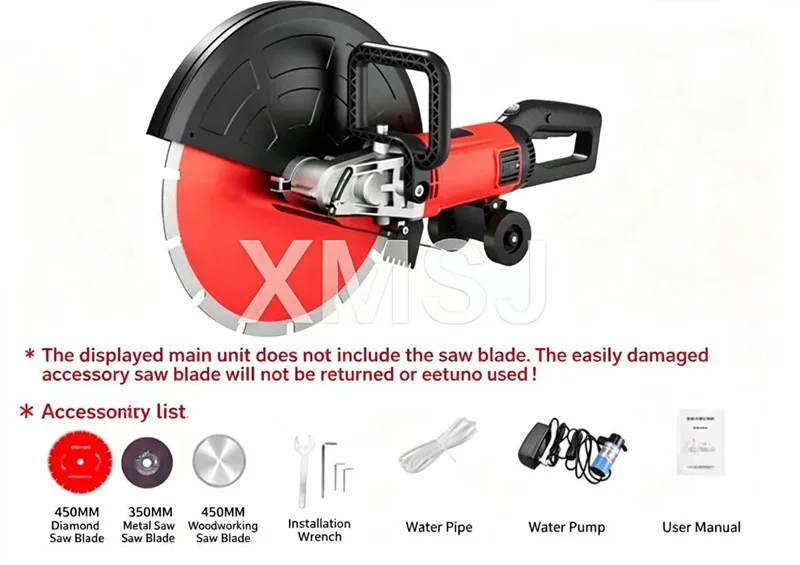 8800W High-Power Single Piece Slotting Machine Cutting Machine Portable Reinforced Concrete Wall Stone Pavement Cutting Machine
8800W High-Power Single Piece Slotting Machine Cutting Machine Portable Reinforced Concrete Wall Stone Pavement Cutting Machine