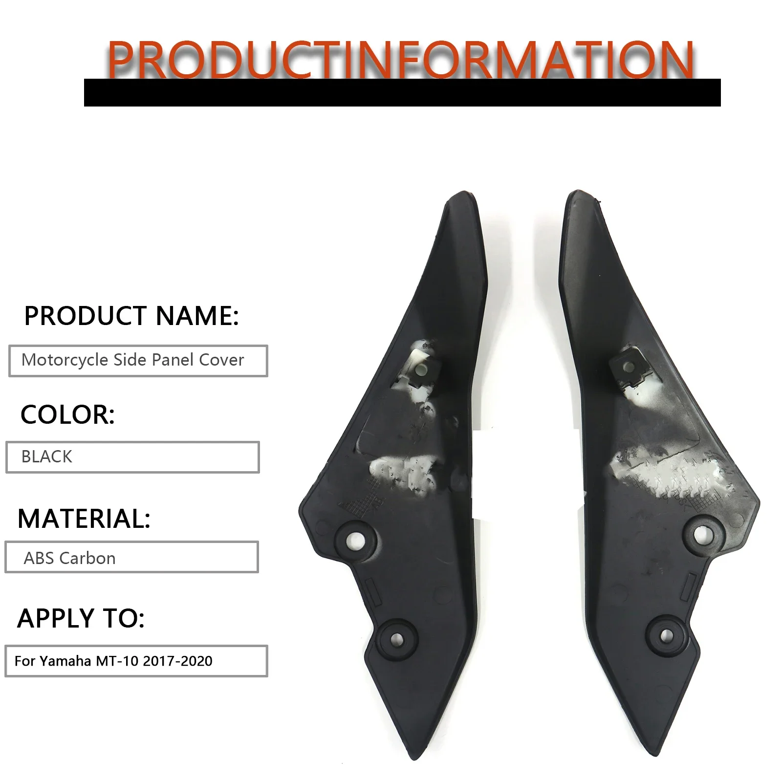 For YAMAHA MT-10 FZ-10 MT10 2017-2020 Motorcycle Front Upper Nose Headlight Fairing Cowls Cover Set ABS Accessories
For YAMAHA MT-10 FZ-10 MT10 2017-2020 Motorcycle Front Upper Nose Headlight Fairing Cowls Cover Set ABS Accessories