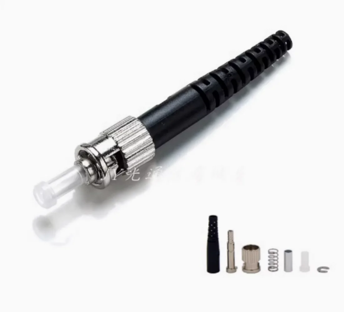 200pcs ST/PC optical fiber connector ST0.9/2.0/3.0 zinc alloy parts including ferrule
200pcs ST/PC optical fiber connector ST0.9/2.0/3.0 zinc alloy parts including ferrule
