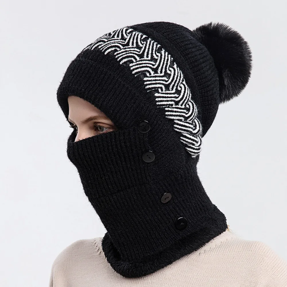 Fashion Woolen Scarf And Hat Set Soft Elastic Knitted Hat Integrated Thickened Cold Proof Scarf School
Fashion Woolen Scarf And Hat Set Soft Elastic Knitted Hat Integrated Thickened Cold Proof Scarf School