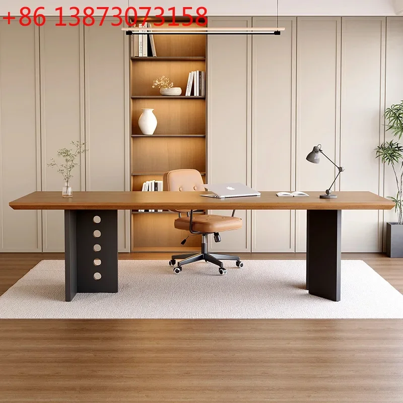 Modern simple solid wood desk boss table creative desk home study table office
Modern simple solid wood desk boss table creative desk home study table office